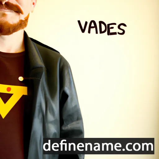 cartoon of the name Vanadís