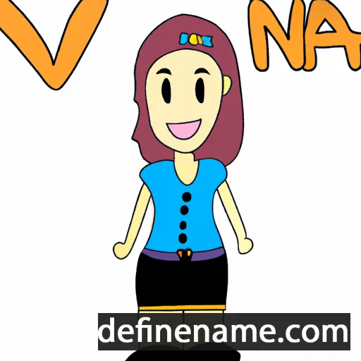 Vanna cartoon