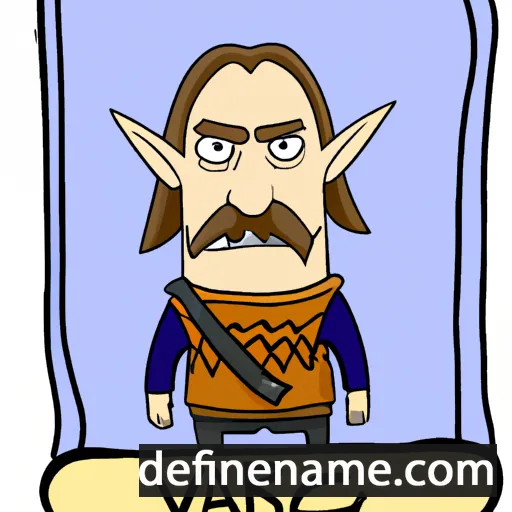 cartoon of the name Varg