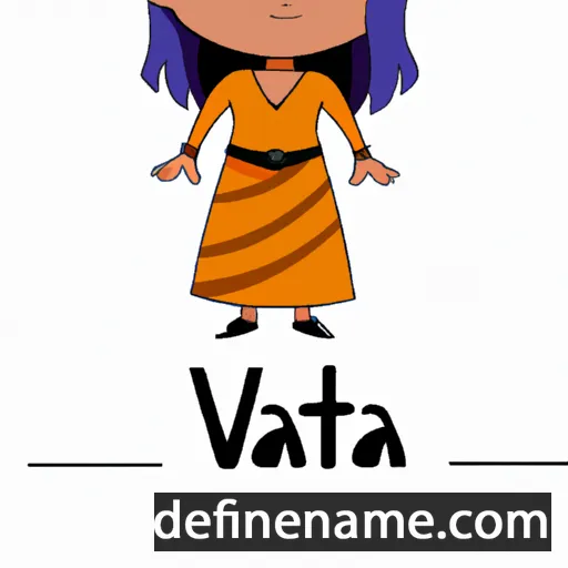 cartoon of the name Vata