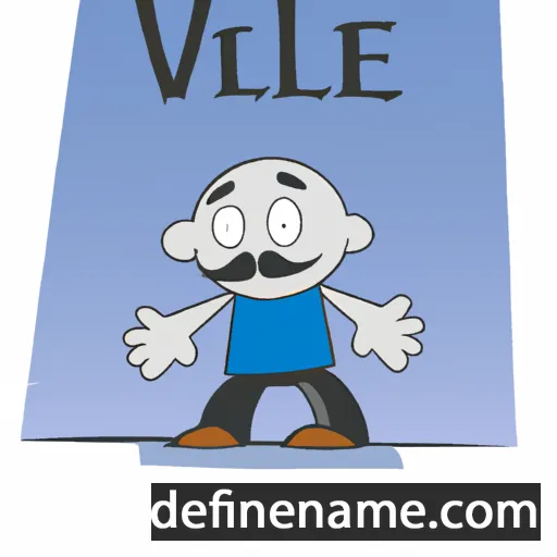 cartoon of the name Veli