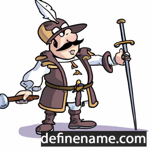 cartoon of the name Venceslás