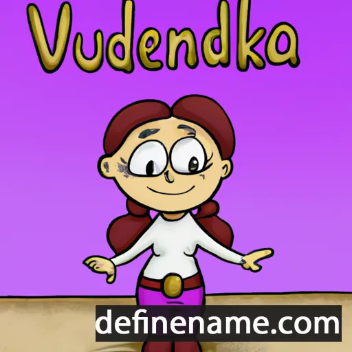 Vendulka cartoon