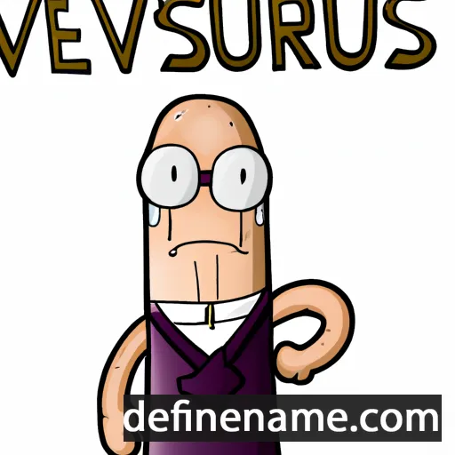 cartoon of the name Verissimus