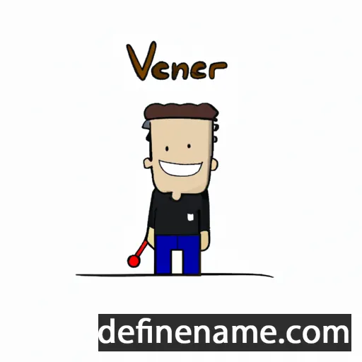 cartoon of the name Verner