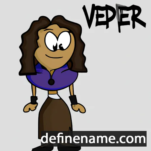 cartoon of the name Vesper