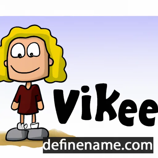 Vibeke cartoon