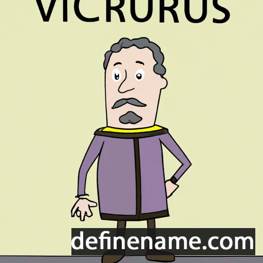 cartoon of the name Victorinus