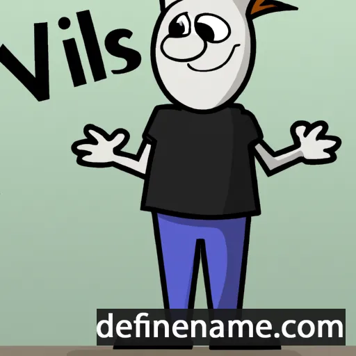 cartoon of the name Vilis