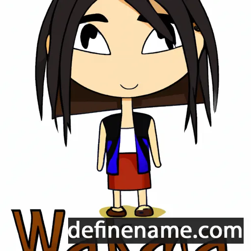 Wakana cartoon