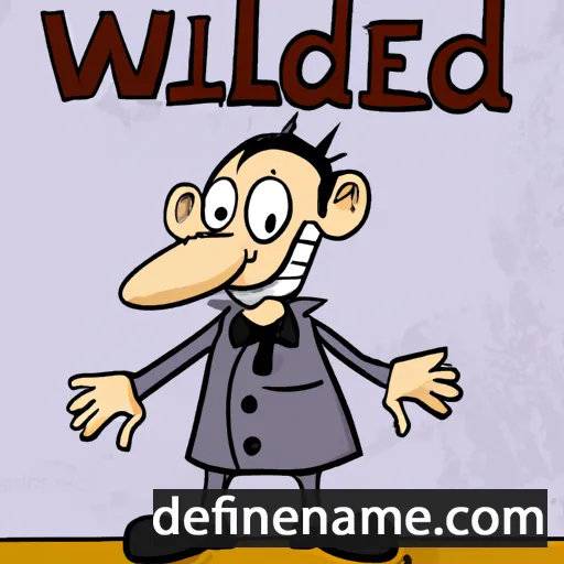 cartoon of the name Waldetrudis