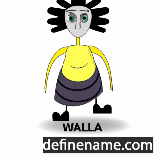 cartoon of the name Walela