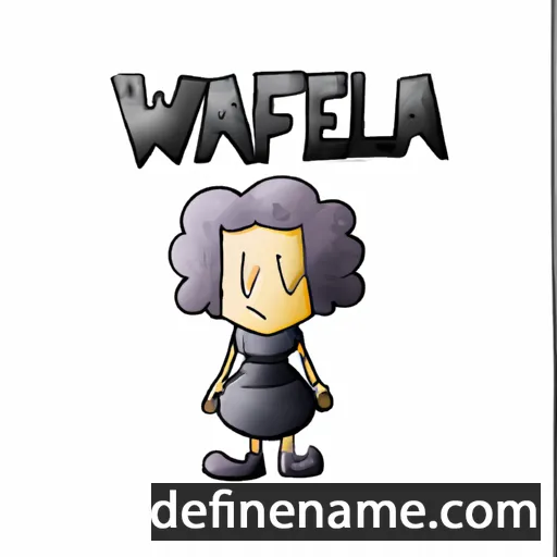 cartoon of the name Waleria