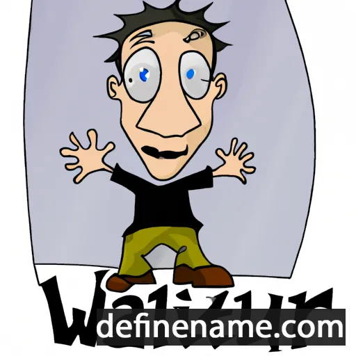 cartoon of the name Waltraut