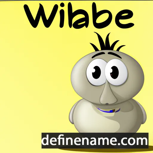 cartoon of the name Wambli