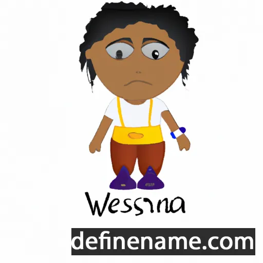 Wanesa cartoon