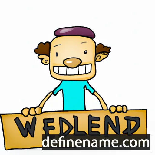 cartoon of the name Wendelin