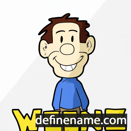 cartoon of the name Wenzel