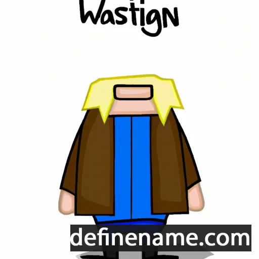 cartoon of the name Wigstan