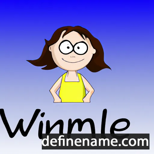 cartoon of the name Wilhelmine