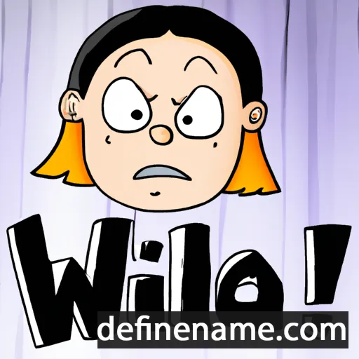 Willa cartoon