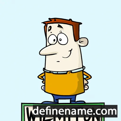 cartoon of the name Wilmot