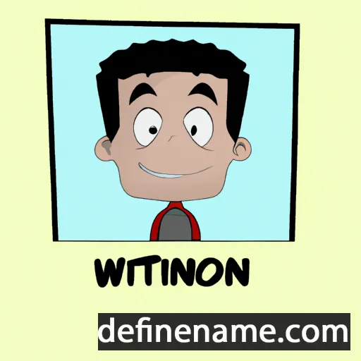 cartoon of the name Winton