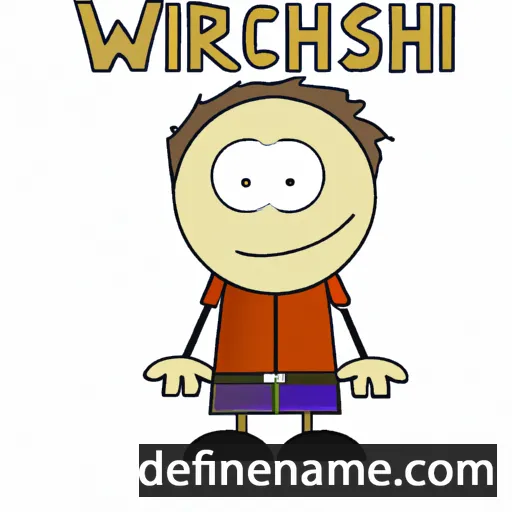 cartoon of the name Wischard