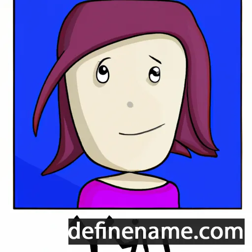 cartoon of the name Wyn