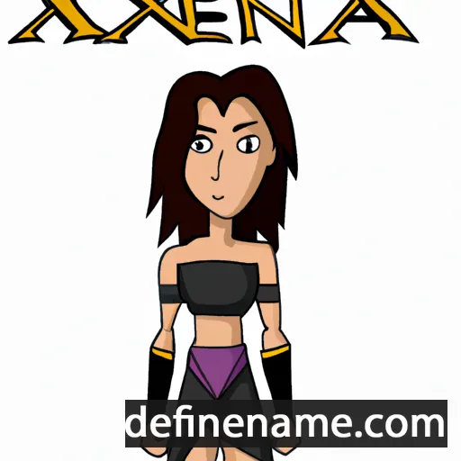 Xena cartoon