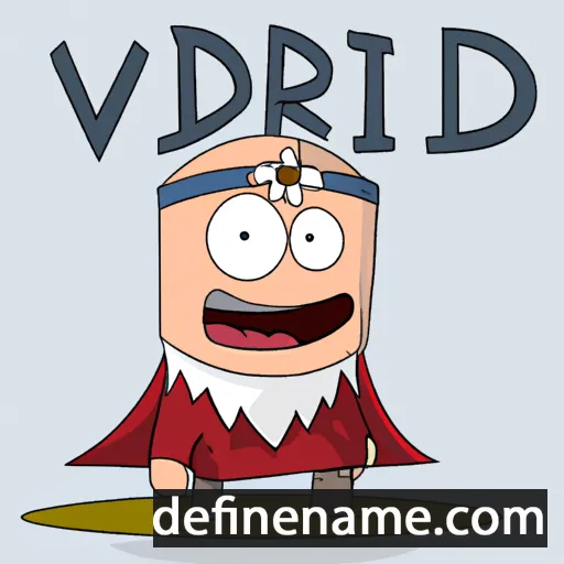 Víðarr cartoon