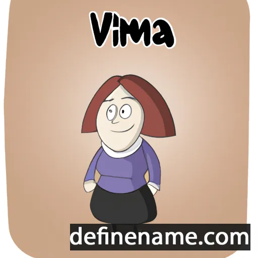 cartoon of the name Vilma