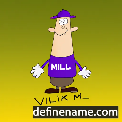 cartoon of the name Vilmar