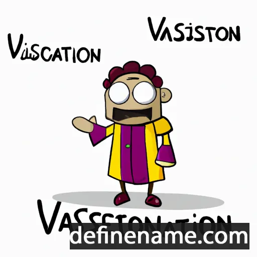 Visitación cartoon