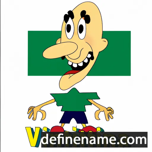 cartoon of the name Vitaliano