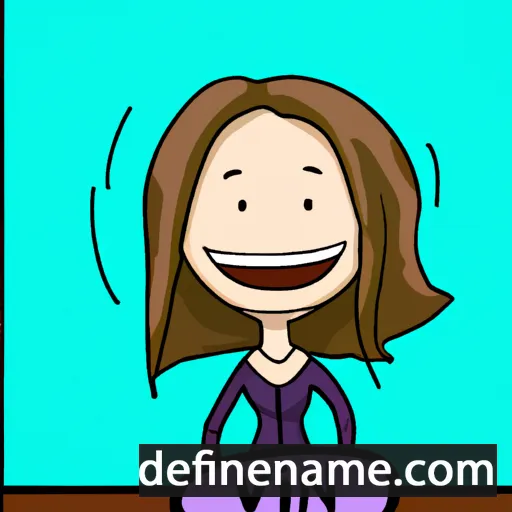 cartoon of the name Vivian