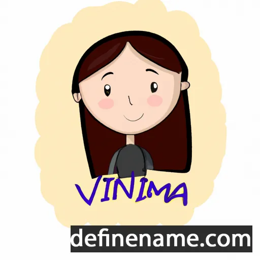 cartoon of the name Viviana