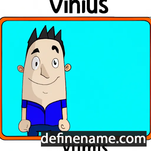 cartoon of the name Vivianus