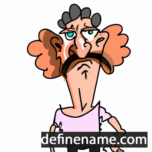 cartoon of the name Vladyslav