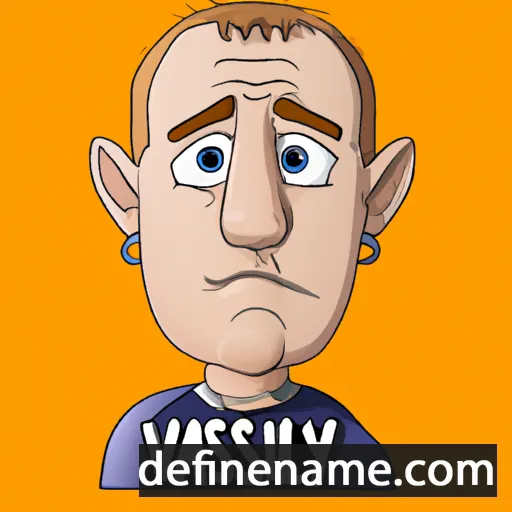 cartoon of the name Vlasiy