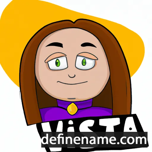 cartoon of the name Vlasta