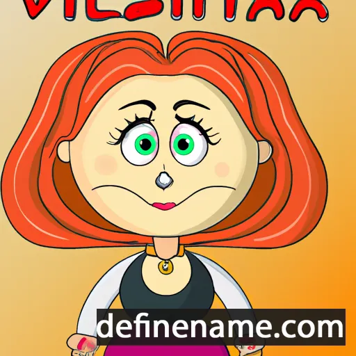 Vlastimila cartoon