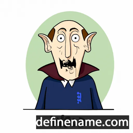 cartoon of the name Voldemort