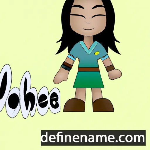 cartoon of the name Vonahe'e