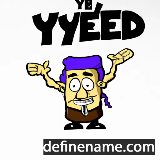 cartoon of the name Yedidyah