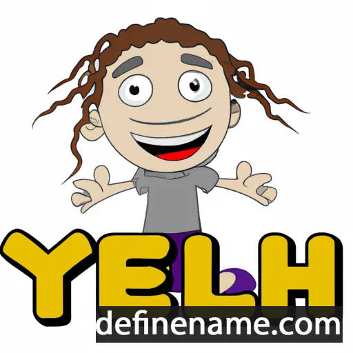 cartoon of the name Yehiel