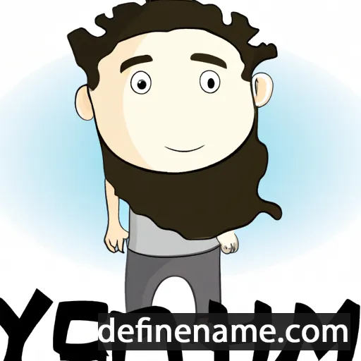 cartoon of the name Yehoram