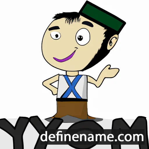 cartoon of the name Yehoyakim