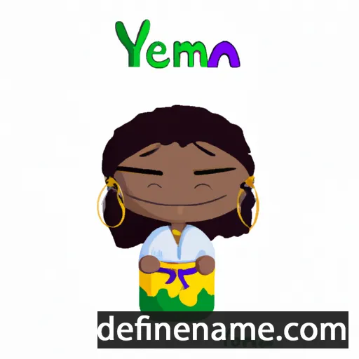 Yemanjá cartoon