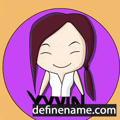 cartoon of the name Yin